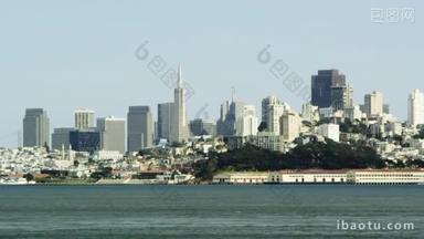 旧金山的城市景观